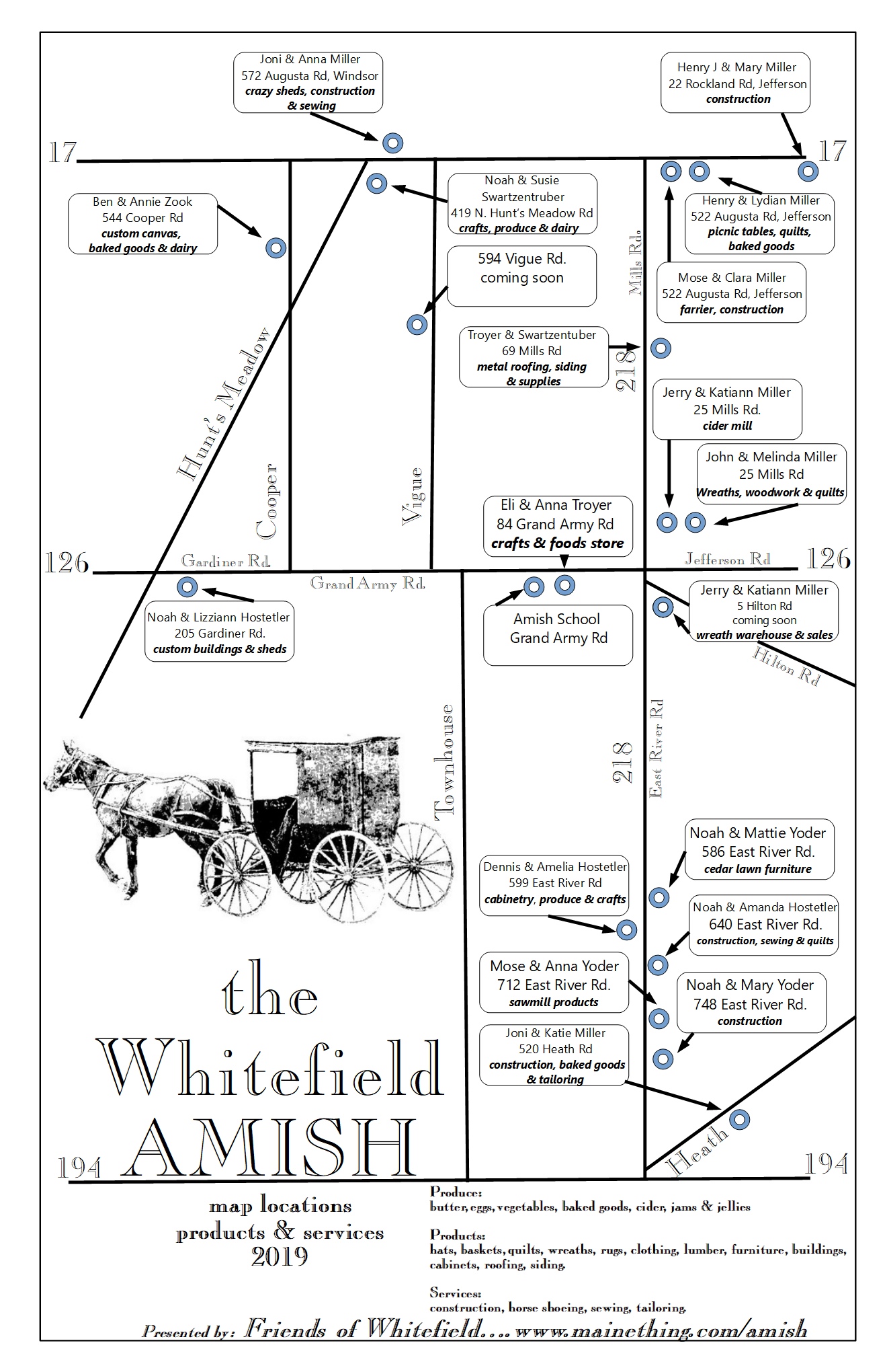 Whitefield Amish community